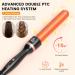 5 in 1 Curling Iron Curling Wand Set with Curling Thermal Brush&4 Interchangeable Ceramic Curling Wand(0.4"-1.25") Long Lasting Curls Hair Iron Crimper Instant Heat Up Hair Curler with Glove&2 Clips - Buy Online on GoSupps.com