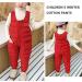 Panegy Kids Snow Pants Winter Bib Snowsuit | Water-Resistant Insulated Ski Overalls | 3-4 Years, Red - Buy Online on GoSupps.com