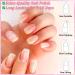 Glitter Nail Polish - Translucent Sparkly Nail Polish - Reflective Pink Nail Varnish - 60 Second Quick Dry Nail Polish - No Bake No Chip Breathable Nail Polish Long Last for Women - Buy Online on GoSupps.com