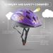 Kids Bike Helmet | Adjustable Toddler to Youth Size | Ages 3-8 | Breathable & Durable | Purple Unicorn Design - Buy Online on GoSupps.com