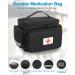 Jaffzora Medicine Organizer Bag - Pill Bottle Storage Box for Nurses | Home Health Nurse First Aid Travel Bag - Black - Buy Online on GoSupps.com