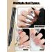 3 Color 3D Nail Art Pens Set - Kalolary Nail Polish Tools for DIY Beauty & Manicure - Buy Online on GoSupps.com