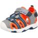 Geox Baby Boys B Sandal Multy B 3.5 UK Child Grey Fluo Orange