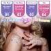 Laza Body Glitter Set - Iridescent Chunky Sequins with Glitter Glue for Women, Festival & Party Makeup, Hair & Outfit Accessories - Pink - Buy Online on GoSupps.com