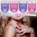 Laza Body Glitter - Iridescent Sequin Makeup for Women | 2 Jars Glitter Glue for Festivals Raves & Cosplay - Fantasy Purple & White - Buy Online on GoSupps.com
