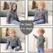 Mimixiong Baby Boy Hooded Cardigan: Long Sleeve Grey Coat (18-24 Months) - Buy Online on GoSupps.com