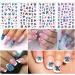 Cute Cartoon 3D Nail Art Stickers - Self-Adhesive Decals for DIY Nail Designs - Luxury Designer Nail Decorations for Girls and Women - Buy Online on GoSupps.com