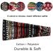 6 Pack Boho Headbands - Stretchy Non Slip Hair Bands for Yoga, Running and Sports - Buy Online on GoSupps.com