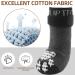Pupeck Double-Sided Anti-Slip Dog Socks - 2 Pairs with Adjustable Straps for Indoor Use | Summer Paw Protection & Traction Control for Hardwood Floors - Small (Gray) - Buy Online on GoSupps.com