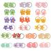 Unaone 40 PCS Hair Ties Stretchable Rubber Cartoon Elastic Hair Band Cute Hair Ties For Girls Little Hair Bands Ropes Ponytail Holder for Thin Hair Suitable for Baby Girls Toddlers Kids Children Type 5