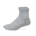 Carolina Ultimate Non-Binding Quarter Socks 2 Pair (9168) 13-16 Grey
