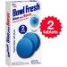 Bowl Fresh Blue Toilet Bowl Cleaner Tablets with Borax - 2 Count | Automatic Toilet Freshener for International Shipping - Buy Online on GoSupps.com