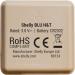 Shelly Blu H&T Mocha | Bluetooth Temperature & Humidity Sensor | IP54 Splash & Dust Protected | iOS & Android App | Secure Encryption - Buy Online on GoSupps.com