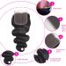 6x6 Hd Lace Closure Straight Lace Base Pre Plucked Closure Front Hd Transparent Free Part With Baby Hair Deep Part Only Unprocessed Virgin Human Hair Natural Color 22 Inch - Buy Online on GoSupps.com