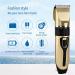 Cordless Electric Hair Clippers Rechargeable Professional Hair Trimmer for Men Hair Cutting Grooming Kit with 4 Guide Combs 5 Adjustable Length Settings Titanium & Ceramic Sharp Blade - Buy Online on GoSupps.com