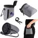 Nuoshen Pet Treat Bag - Adjustable Waistband Dog Training Pouch for Travel & Outdoor Use (Light-gray) - Buy Online on GoSupps.com