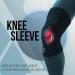 Pain Relieving Knee Compression Sleeve for Men & Women | NUFABRX Knee Brace for Arthritis & Tendonitis Relief - Buy Online on GoSupps.com