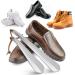OneKoo Stainless Steel Shoe Horn Set - Long and Short Metal Shoe Horns for Men, Women, Kids, Seniors - Portable Travel Shoe Helper - Buy Online on GoSupps.com