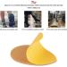 Riootlnm Non-Slip Shoe Grips - Adhesive Silicone Gel Pads for Shoe Soles - 3 Pairs (Yellow) - Buy Online on GoSupps.com