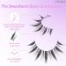 False Eyelashes Fluffy Natural Look 8D 20 mm Long C Curl Strip Eye Lashes Full Reusable Fake Eyelashes (C-manga 7pairs) - Buy Online on GoSupps.com