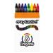 Craytastic! Bulk Crayons 30 Individual Boxes of 8 colors/count Class Pack - Full Size Premium (Red Yellow Green Blue Purple Brown Black) SAFETY TESTED COMPLIANT WITH ASTM D-4236