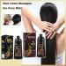 500ml shampoo for black hair instant hair shampoo hair color shampoo for gray hair natural 3in1 hair color shampoo for men and women 2 - Buy Online on GoSupps.com