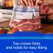 Ziploc Medium Food Storage Freezer Bags Grip 'n Seal Technology for Easier Grip Open and Close 75 Count - Buy Online on GoSupps.com