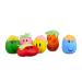 Relaxdays squishy ball 9 cm with funny grimace anti-stress ball kneadable for children adults various colors 1