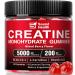 Sound Health Organic Chewable Creatine Nutritional Supplement, Mixed Berry Flavor, 120 Count, 5g Daily Serving, Sugar Free Creatine Gummies for Men and Women