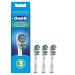 Oral-B Dual Clean   EB417 Brush Heads X 3   Black