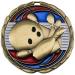 Decade Awards Bowling Color Medal - 2.5 Wide Tournament Medallion with American Flag Ribbon - GOLD - Buy Online on GoSupps.com