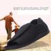LEEWEE Diabetic Wide Shoes for Swollen Feet - Grey 48 | Adjustable & Durable Footwear to Alleviate Pressure and Bunions - Buy Online on GoSupps.com