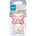 Buy MAM Skin Soft Silicone Pacifier Set for 0-6 Months | Night Edition | Pack of 4 with Sterilization Boxes - International Shipping - Buy Online on GoSupps.com