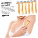 12 Pi ces Rasoir Femme Lame S curis e Tondeuse Corps Ergonomique Confortable pour Jambes Bras Aisselles et Zones Sensibles Coupe Pr cise sans Irritation Couleur - Buy Online on GoSupps.com