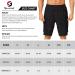 Spowind Men's Hiking Cargo Shorts - Quick Dry Lightweight Summer Shorts with Zipper Pockets - Black 3X-Large - Buy Online on GoSupps.com