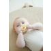 Filibabba Silicone Pacifier Set | Baby Pacifiers 100% Silicone | Danish Design | Round Pacifiers in Pale Banana | 2 Pieces with Pacifier Box - Buy Online on GoSupps.com