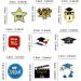 Ercadio 72 Pack Graduation Edible Cupcake Toppers Class of 2024 Grad Cap Cupcake Picks for 2024 Graduation Theme Party Cake Decorations Supplies Edible-72 - Buy Online on GoSupps.com