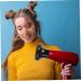 PLAFOPE 1pc Hair Styling Hood Hair Blower Protective Cover Hair Dryer Accessory Diffuser for Hair Black Abs - Buy Online on GoSupps.com