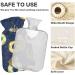 Hot Water Bottles with Sloth Cover - 2L Heating Bag for Pain Relief Neck & Shoulder Comfort - Buy Online on GoSupps.com