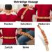 Natural Wooden Massage Roller with Handle - Curved Back Massager for Neck Legs & Body | International Shipping - Buy Online on GoSupps.com