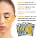 30 Pairs Gold Eye Mask - Collagen Gel Pads for Women & Men | 24k Yellow Gold Under Eye Mask - Buy Online on GoSupps.com