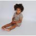 DreamBuy Ribbed Pyjama 1-2 Years Taupe | Unisex Baby & Kids Loungewear | Men's and Women's Tracksuit - Buy Online on GoSupps.com
