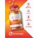 Carlyle Vitamin D3 Gummies 10000 IU 180 Count - Vegetarian Non-GMO | Gluten Free Peach Flavored Supplement - Buy Online on GoSupps.com