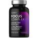 Nootropic Brain Supplements | 180 Vegan Capsules | Cognitive Complex Enhancer for Mental Performance Focus & Energy | by Horbaach