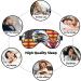 American Flag Fire Eagle Eye Mask | Double-Sided Sleep Mask | Soft Adjustable Blindfold to Block Light - Buy Online on GoSupps.com