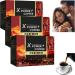 X Power Coffee for Men Instant Power Coffee For Men Men's Power Energy Coffee For Male X Power Coffee for Men Ginseng Maca Supplement Energy Coffee for Male Energy-boosting Coffee (3Box a) a 1 g (Pack of 1)