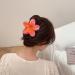 Hawaiian Flower Hair Clip Flower Claw Plumeria Hair Clip | Colorful Flower Hair Clips for Girls Ladies to Claw Thick Hair & Thin Hair Swan-ca Red - Buy Online on GoSupps.com