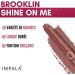Impala - Brooklin Shine On Me Lipstick Color 13 Caf Mocha | Shiny Lipstick | Smooth Texture Lipstick | Long Lasting Moisturizing Lipstick - Buy Online on GoSupps.com