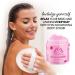 Organic Raspberry Scrub - Natural Exfoliating Salt Body & Face Scrub - Moisturizing Pure Exfoliator for Cellulite & Dead Skin - 10 oz - Buy Online on GoSupps.com