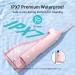 COSLUS Water Teeth Flosser: 300ML Electric Water Tooth Floss Cordless Jet Flossers for Teeth Cleaning IPX7 Waterproof Rechargeable Portable Travel Floss Light-Pink Absolute Cherry Pink - Buy Online on GoSupps.com